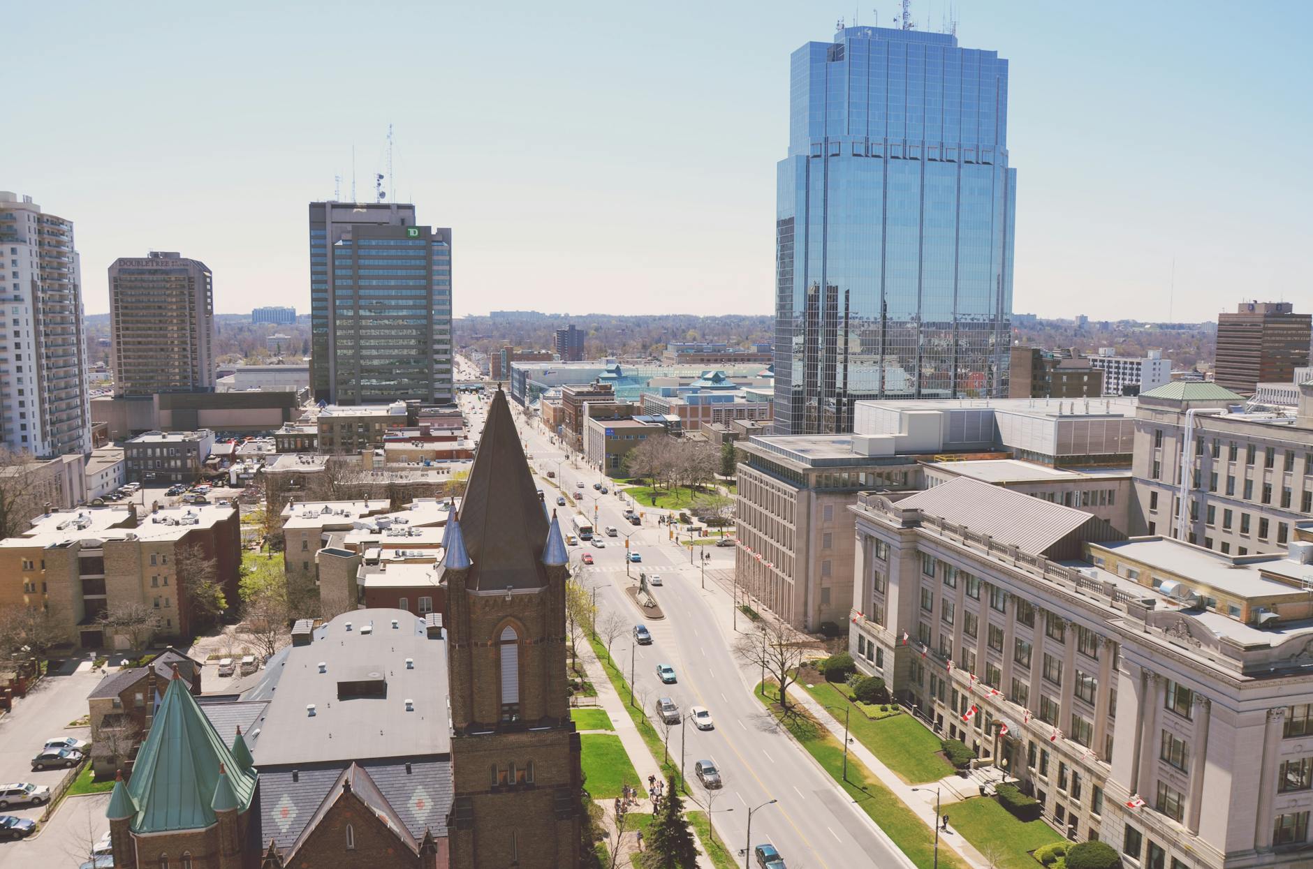 Brampton cityscape