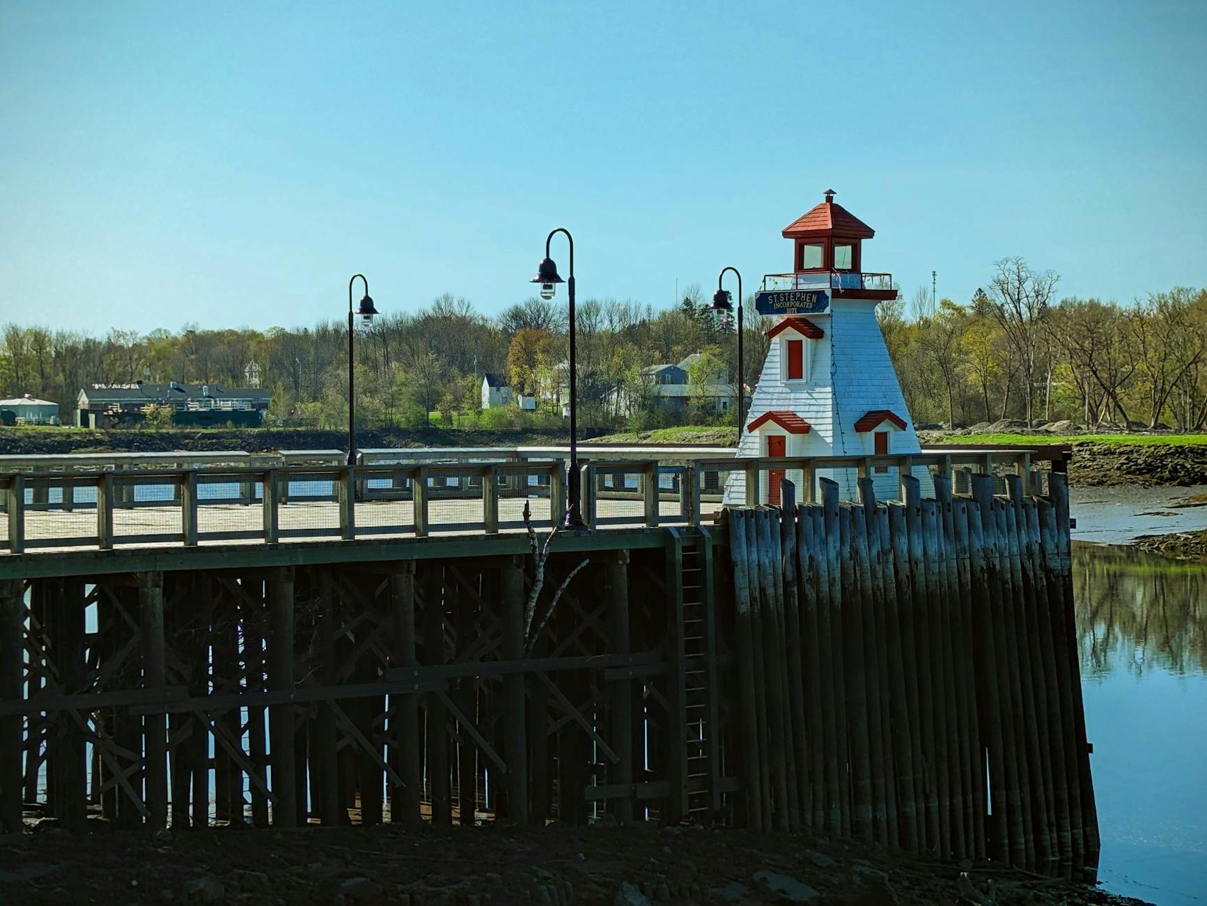 Fredericton cityscape