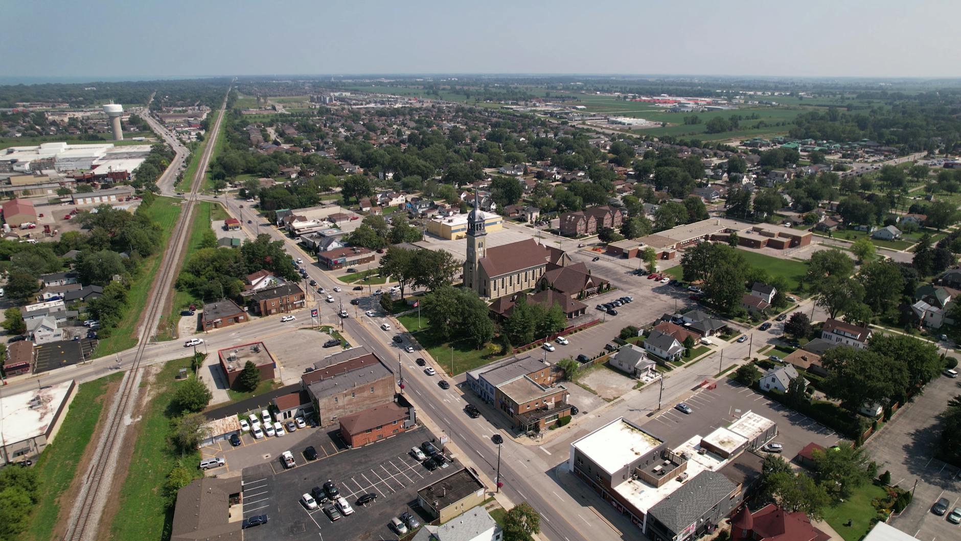 Windsor cityscape